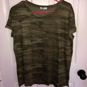 Camo tshirt
